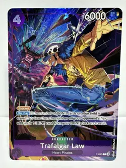 Trafalgar Law (Illustration Box Vol.6) P-093 One Piece Foil NM - Image 1