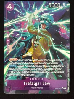 Trafalgar Law (ST10-010) (Alternate Art) - Premium Booster -The Best- (PRB-01) - Image 1