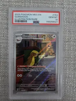 Pokemon Card - Gumshoos 153/132 Mega Evolution Illustration Rare - PSA 10 - Image 1
