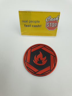 FIRE ENERGY COIN TOKEN POKEMON TRADING CARD GAME - Image 1