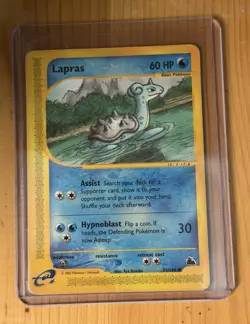 Pokemon Lapras 71/144 Skyridge Common e-Card Regular 60 HP Basic ENG - Image 1
