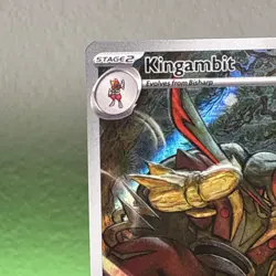 Kingambit 130 Sv: Scarlet & Violet Promo Cards Holo - Image 2