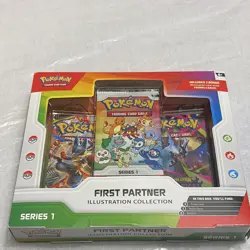 Pokemon First Partner Illustration Collection Series 1 Box 3 Promo Cards English - Image 1