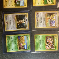 Pokemon TCG Jungle 9 Card Lot Beedrill Dodrio Golduck Lickitung Pinsir JP - Image 3