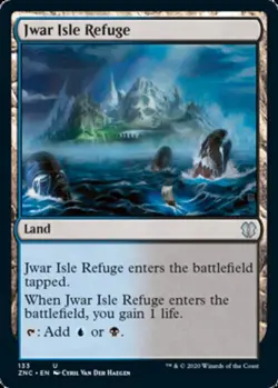 Jwar Isle Refuge Commander: Zendikar Rising Lightly Played, English - Image 1