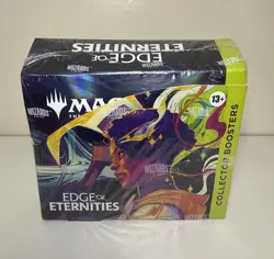 Magic The Gathering: Edge Of Eternity Collector Booster Box Factory Sealed - Image 1