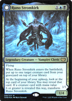 Magic the Gathering - Foil MTG-Krothuss, Lord of the Deep/Runo Stromkirk - Image 1