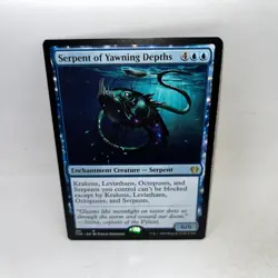 Serpent of Yawning Depths 291 Rare Theros Beyond Death Magic: The Gathering LP - Image 1