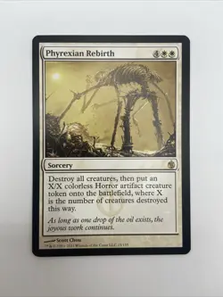 MTG Magic the Gathering Phyrexian Rebirth (15/161) Mirrodin Besieged LP - Image 1