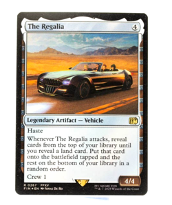 The Regalia Final Fantasy 0267 Foil MTG LP - Image 1