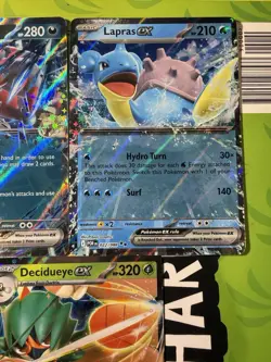 Pokemon TCG ex Holo 5-Card Lot Blaziken N's Zoroark Lapras Yveltal - Image 2