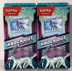 2x Pokemon TCG: Knock Out Collection Box Suicune Factory Surging/Twilight New🔥 - Image 1