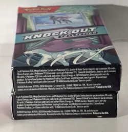 2x Pokemon TCG: Knock Out Collection Box Suicune Factory Surging/Twilight New🔥 - Image 3