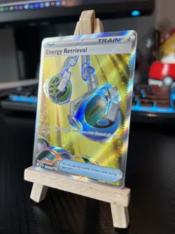 Pokemon TCG Energy Retrieval 108/086 Holo Ultra Rare Chaos Rising 2026 NM - Image 2