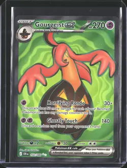 Gourgeist ex 102/086 Ultra Rare ME04: Chaos Rising Pokemon NM/M - Image 1