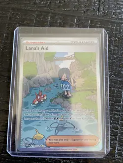 Lana's Aid 219/167 Special Illustration Rare Twilight Masquerade SV06 Pokemon - Image 1