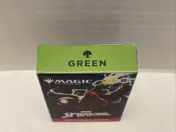 SDCC 2025 Hasbro Magic the Gathering Marvel Spiderman Welcome Deck GREEN - Image 2