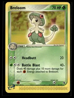 Breloom 16/109 Ruby & Sapphire Rare Pokemon - Image 1