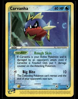Carvanha 51/109 Ruby & Sapphire Common Pokemon - Image 1