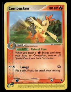 Combusken 28/109 Ruby & Sapphire Uncommon Pokemon - Image 1