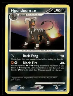 Houndoom 18/106 Great Encounters Rare Pokemon - Image 1