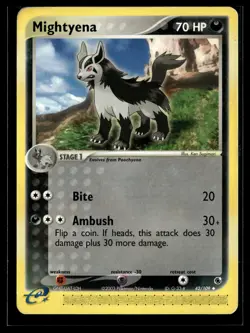 Mightyena 42/109 Ruby & Sapphire Uncommon Pokemon - Image 1