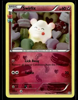 Swirlix RC19/RC32 Generations Uncommon Pokemon - Image 1