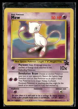 Mew 8 Wizards Black Star Promos Promo Pokemon - Image 1