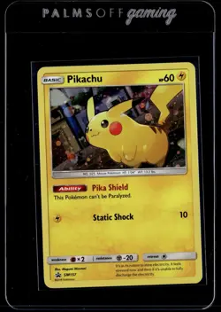 Pikachu SM157 SM Black Star Promos Promo Pokemon - Image 1