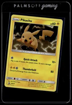 Pikachu SM227 SM Black Star Promos Promo Pokemon - Image 1