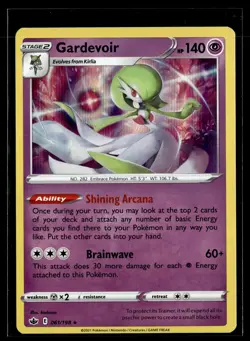 Gardevoir 061/198 Chilling Reign Rare Holo Pokemon - Image 1
