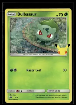 Bulbasaur 1/25 McDonald's Collection 2021 Pokemon - Image 1