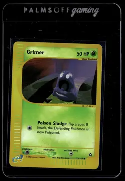 Grimer 79/147 Aquapolis Reverse Holo Common Pokemon - Image 1