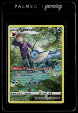 Vaporeon TG02/TG30 Brilliant Stars Trainer Gallery Holo Pokemon - Image 1