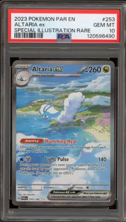 Pokemon Altaria ex Paradox Rift Special Illustration Rare #253 PSA 10 Gem Mint - Image 1
