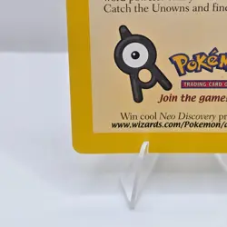 Pokemon TCG Neo Discovery Pichu Unown Insert 2001 WOTC Vintage Card NM - Image 5