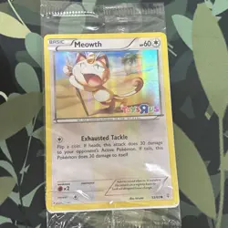 Meowth Toys R Us Promo 053/083 Holo Promo Sealed Pokemon - Image 1
