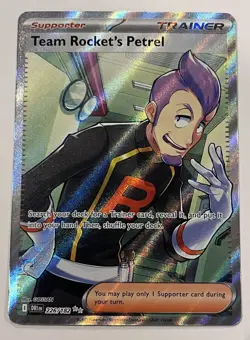 Team Rocket's Petrel - 226/182 - SV10: Destined Rivals (DRI) Ultra Rare NM - Image 1
