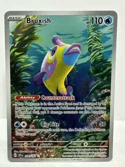 Bruxish 200/191 Illustration Rare Holo SV08: Surging Sparks Pokemon NM - Image 1