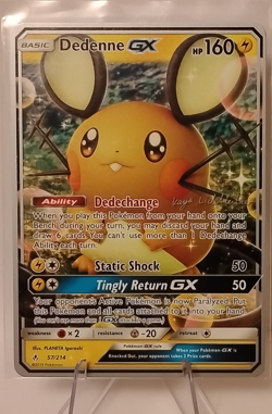 Dedenne GX Pokemon TCG World Championships 2019 Ultra Rare 57/214 - Image 1