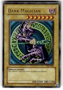 Dark Magician SDY-006 Ultra Rare Starter Deck: Yugi Yu-Gi-Oh Unlimited Near Mint - Image 1