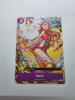 One Piece Nami PRB02-012 Welcome Pack Promo Full art 2026 Vol. 1 English - Image 1