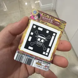 2011 Monkey D. Luffy AR Carddass WANTED POSTER ONE PIECE VERY RARE BANDAI SET - Image 2