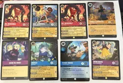 Lorcana Cards, 38 cards in random lot (see pics) with art cards - Image 2
