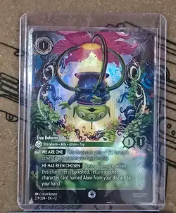 Wilds Unknown Alien True Believer Disney Lorcana Enchanted Card #229/204 - Image 2