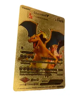 2022 POKEMON CHARIZARD V WILD FLAMES GOLD CARD 508HP MP - Image 3