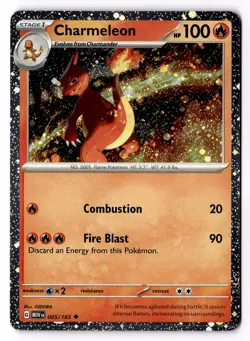 Charmeleon - (Cosmos Holo) 005/165 Miscellaneous Cards & Products Holo LP - Image 1