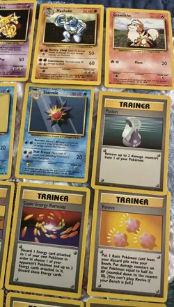 No Duplicates - Lot of 35 NEVER PLAYED 1999 WOTC Base 102 Card Set Pokemon Cards - Image 3
