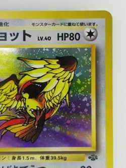 Pidgeot Japanese Pokemon card Nintendo Holo Rare NO.018 LV.40 HP80 F/S TCG - Image 3