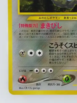 Forretress Japanese Pokemon card Nintendo Holo Rare NO.205 LV.40 HP80 F/S TCG - Image 5